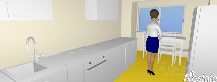 3-комн квартира ул Сун Ят-Сена, 61 2,  д. 61 2,  к. 2