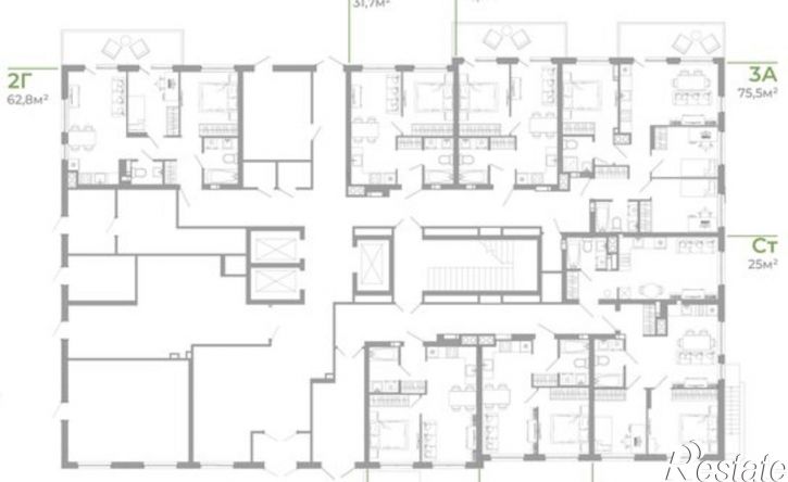 2-комн квартира улица Космонавтов, 18 стр,  д. 18 стр