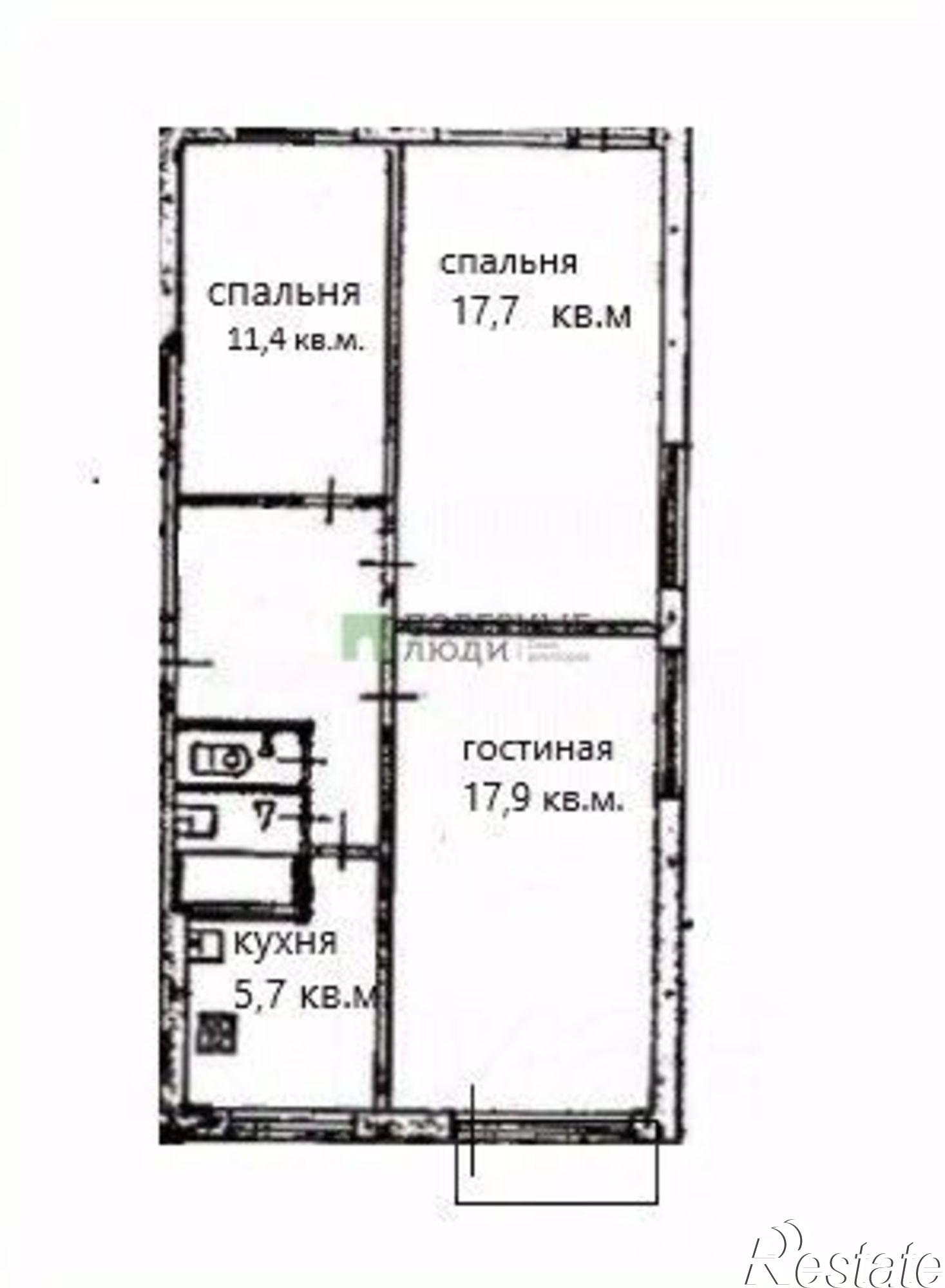 Купить квартиру за 4 000 000 рублей на улица Ботвина, 8