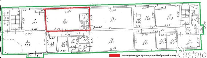 Помещение свободного назначения улица Дзержинского, строение 56г