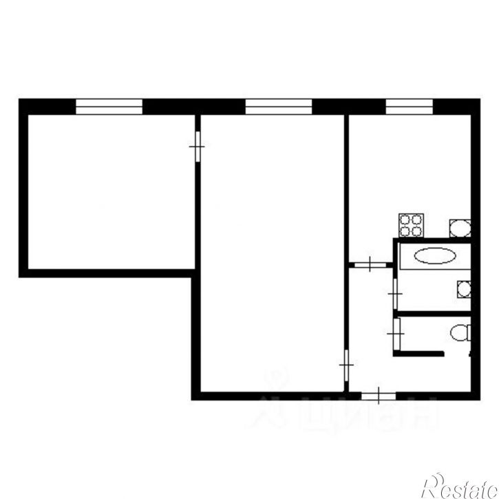 2-комн квартира проезд Энергетиков, 1,  д. 1