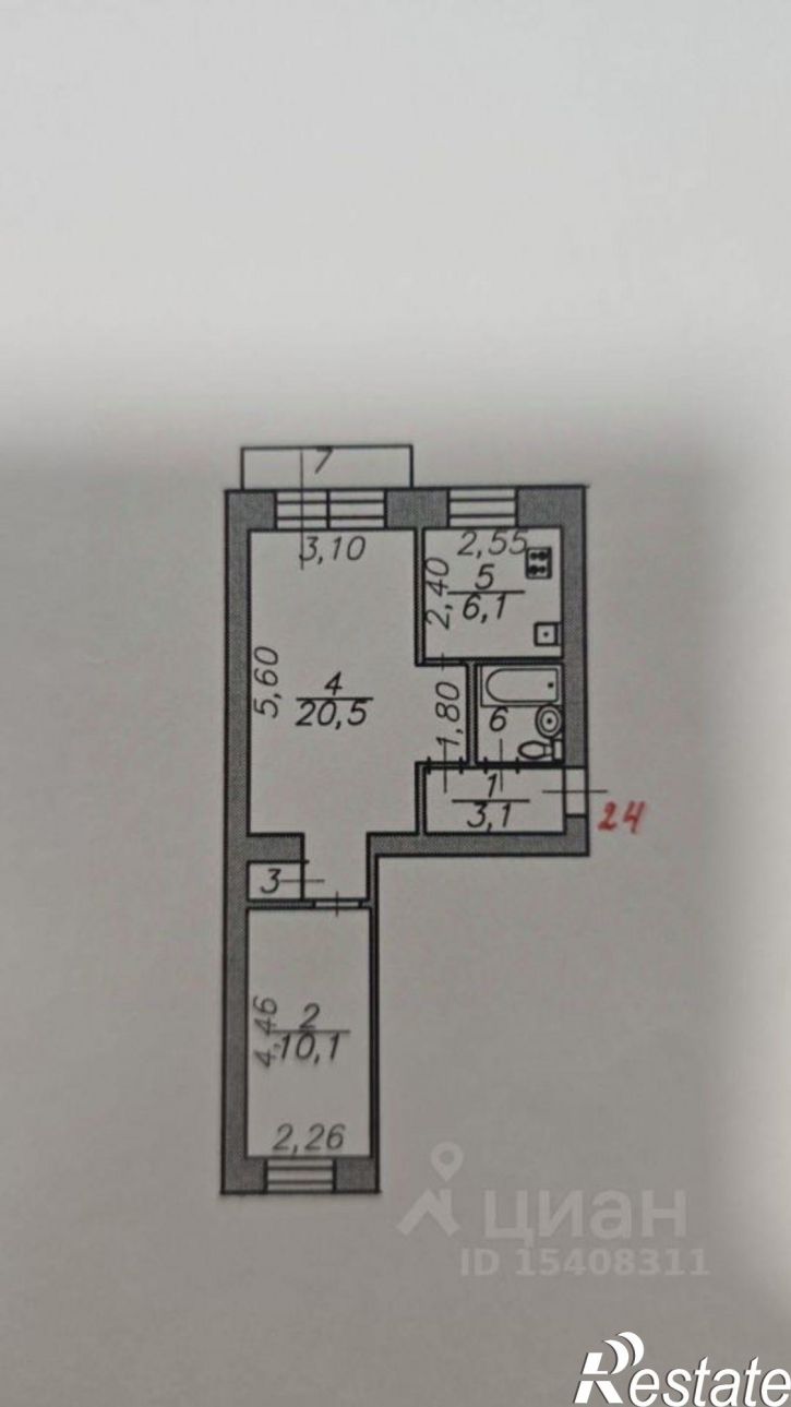 2-комн квартира Астрахань г., Советский