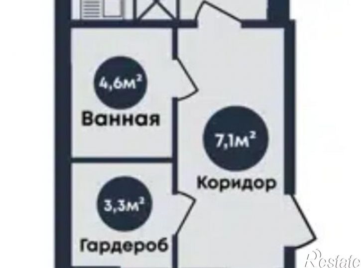 2-комн квартира Кремлёвская улица, 1,  д. 1