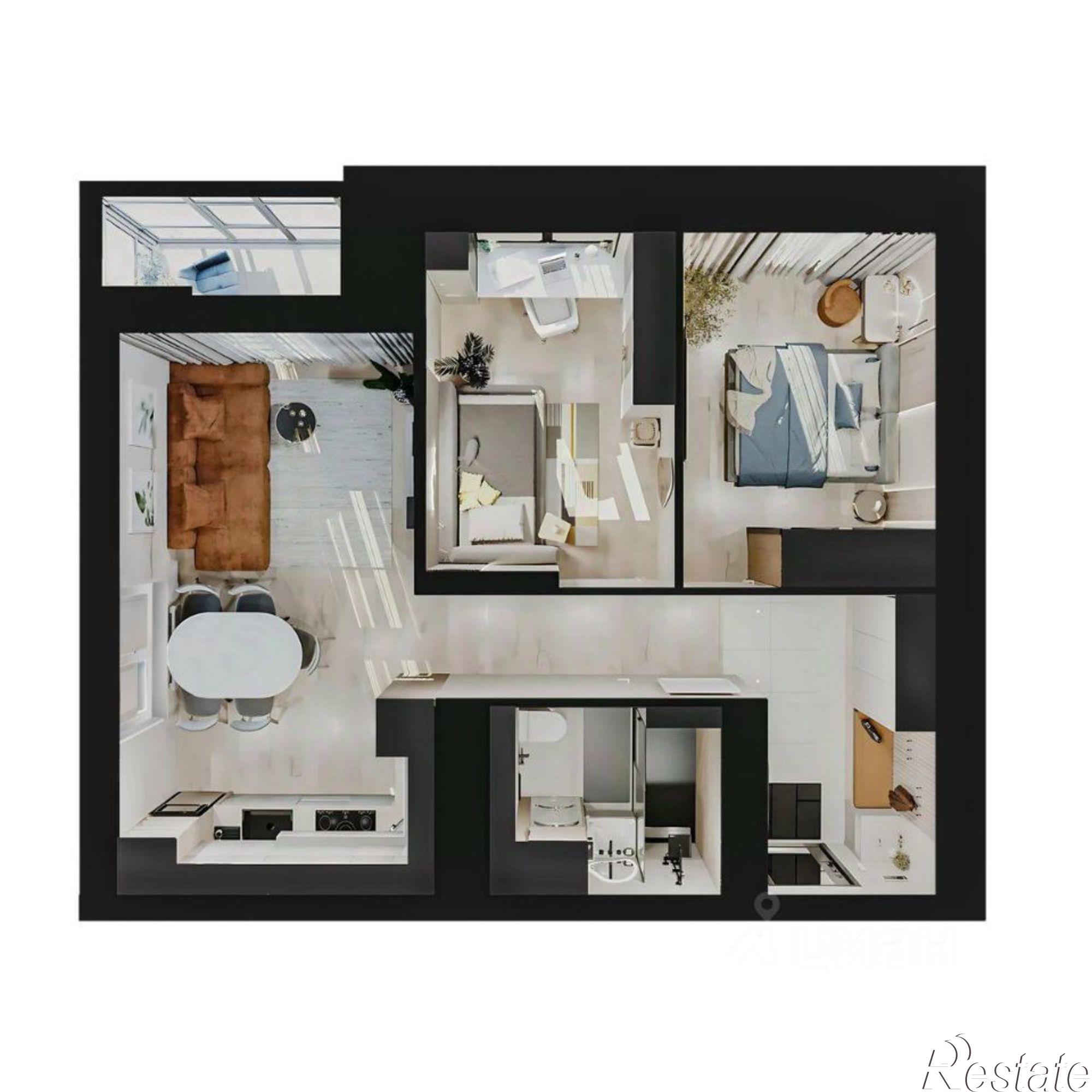 Купить квартиру за 8 997 400 рублей на Линейный пер, 8