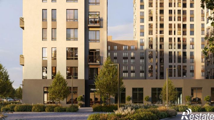 1-комн квартира в новом доме ул Латышева, 14,  д. 14