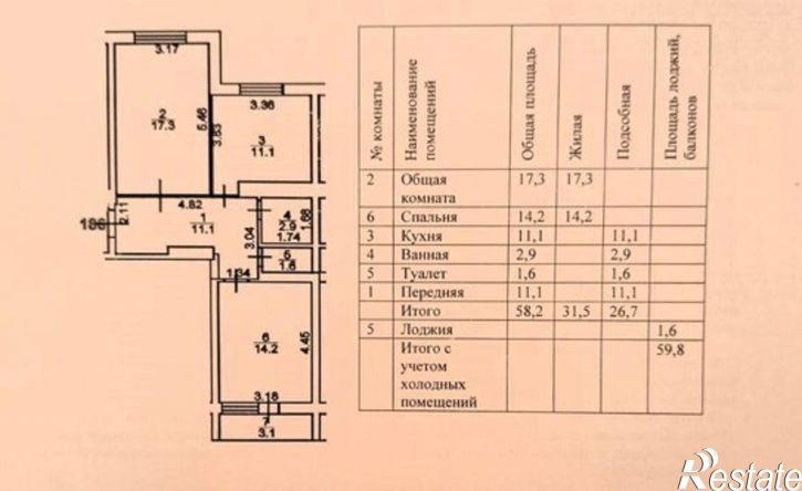 2-комн квартира улица Савушкина, 6 к7,  д. 6 к7