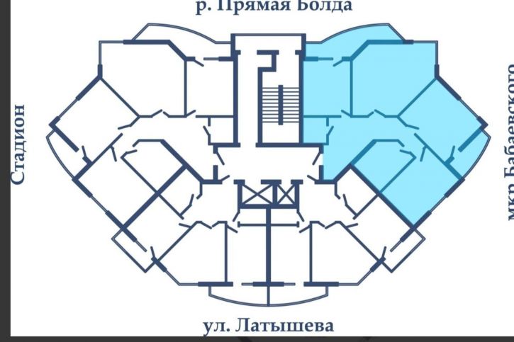 3-комн квартира Аршанская ул, 16