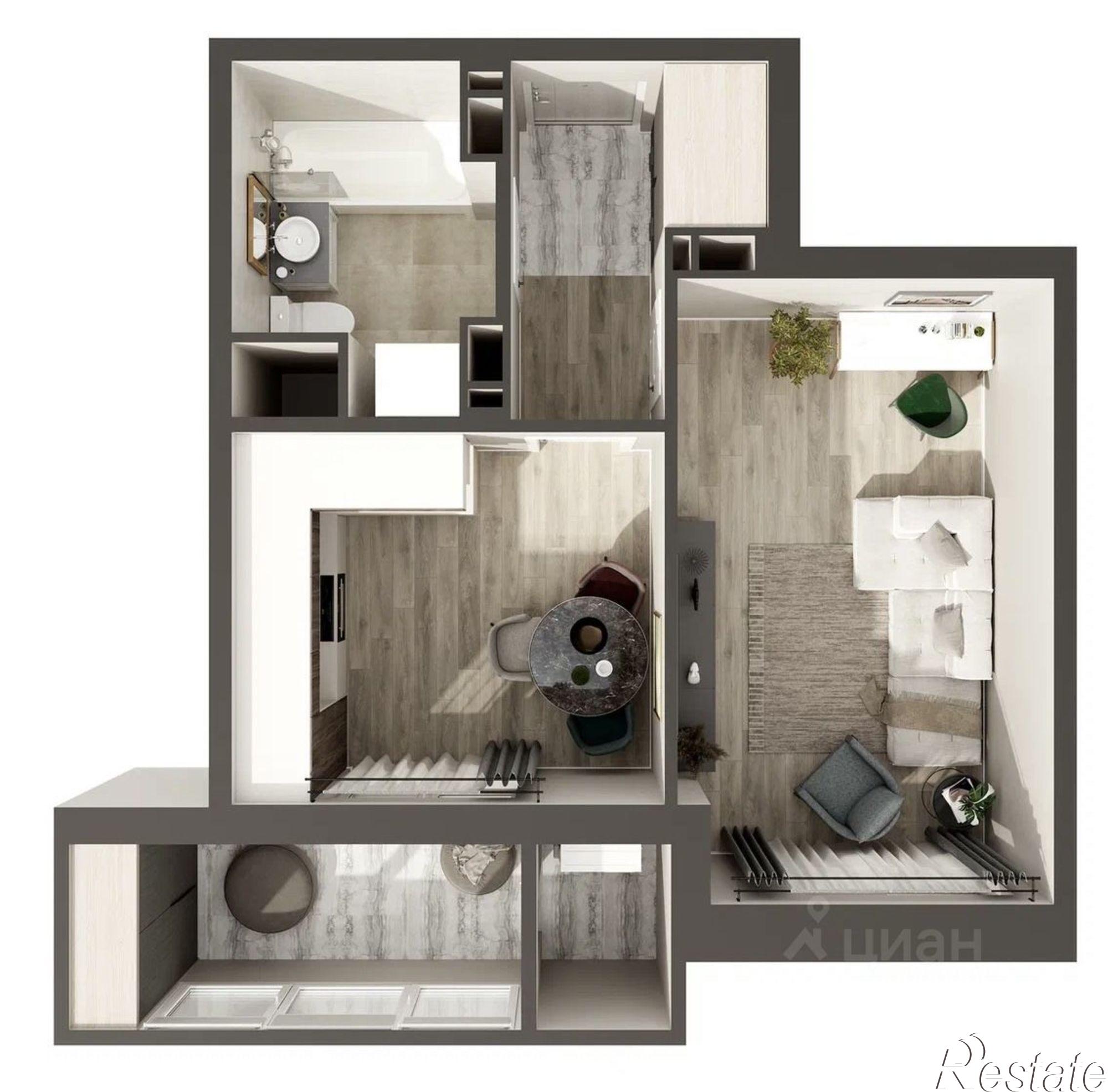 Купить квартиру за 6 000 000 рублей на ул Ахшарумова, 25