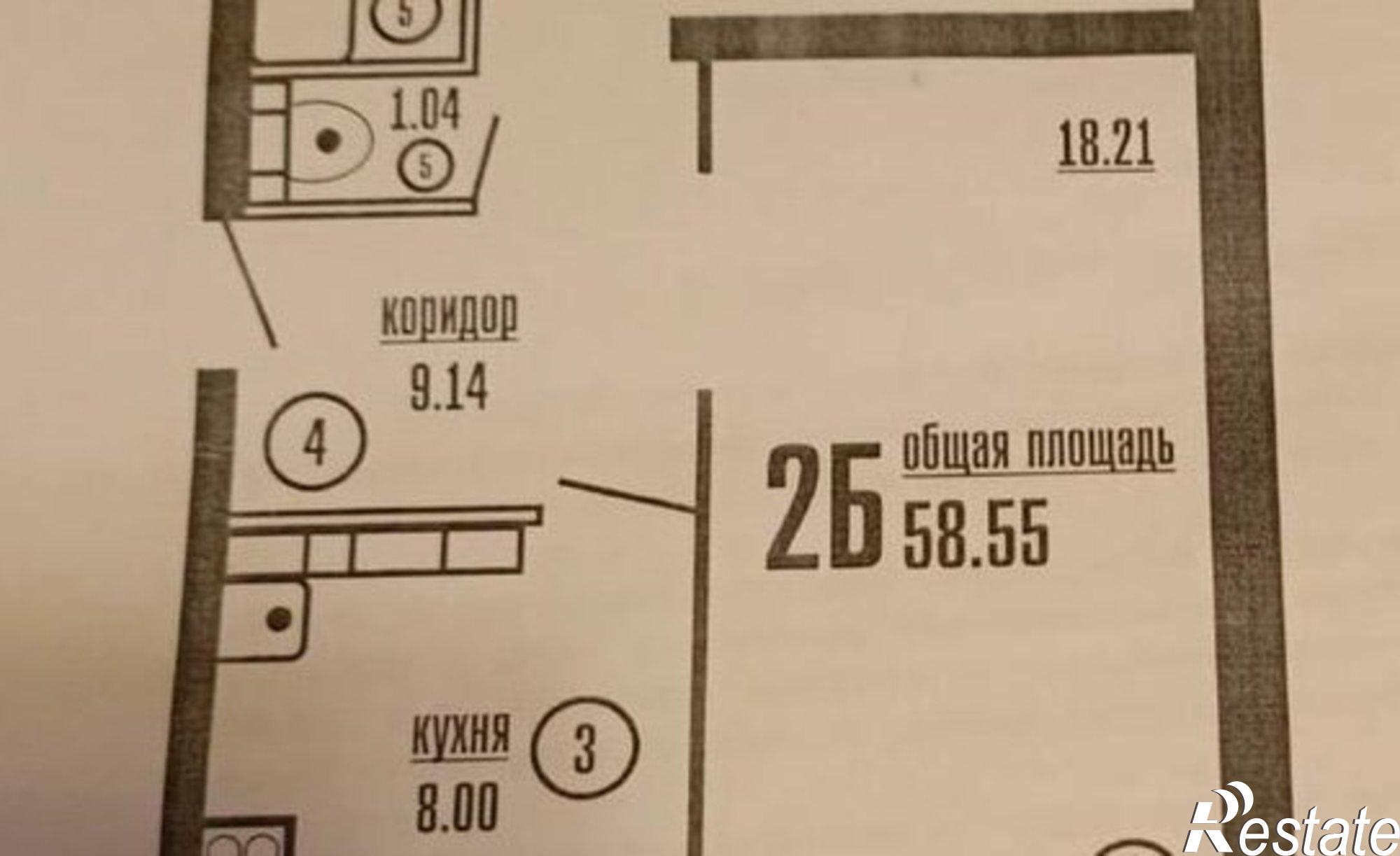 Купить квартиру за 7 520 000 рублей на Нововосточная улица, 19