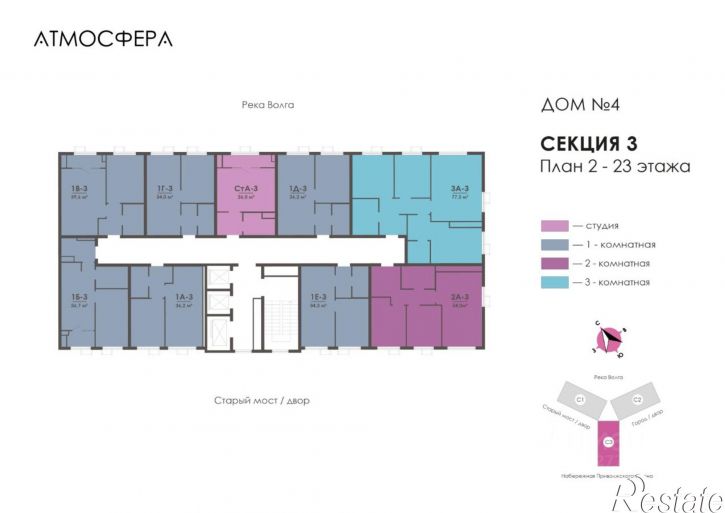 1-комн квартира в новом доме ул Бехтерева, 12/4,  д. 12/4