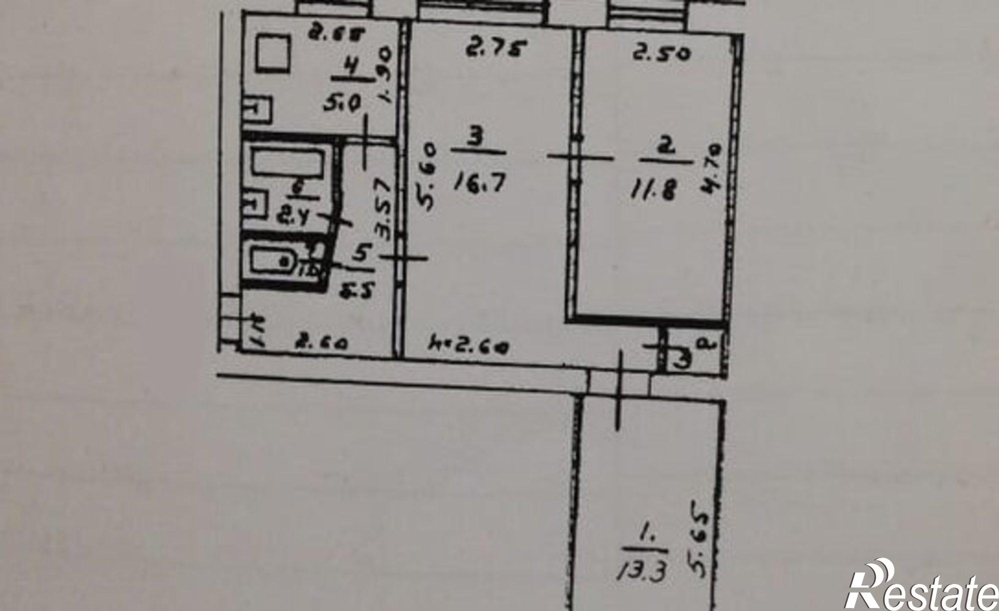 Купить квартиру за 3 900 000 рублей на ул Генерала Епишева, 55/48