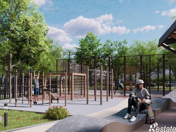 1-комн квартира в новом доме Ярославская улица, 17,  д. 17