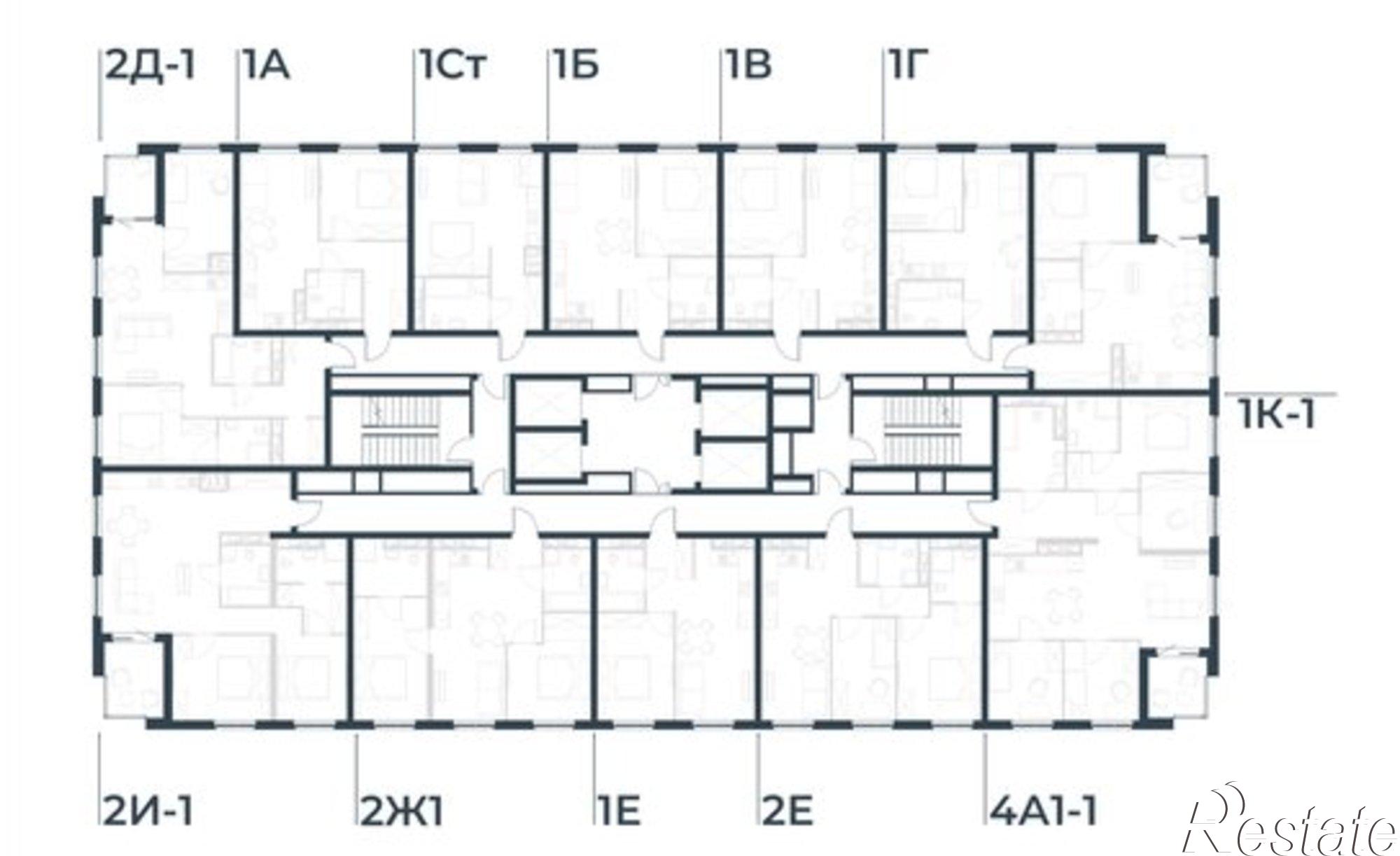 Купить квартиру за 14 280 000 рублей на Бакинская улица, 65