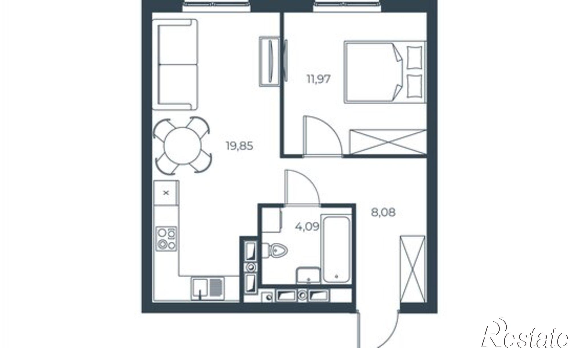 Купить квартиру за 8 500 000 рублей на Бакинская улица, 65