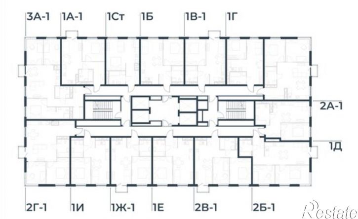 1-комн квартира в новом доме Бакинская улица, 65,  д. 65
