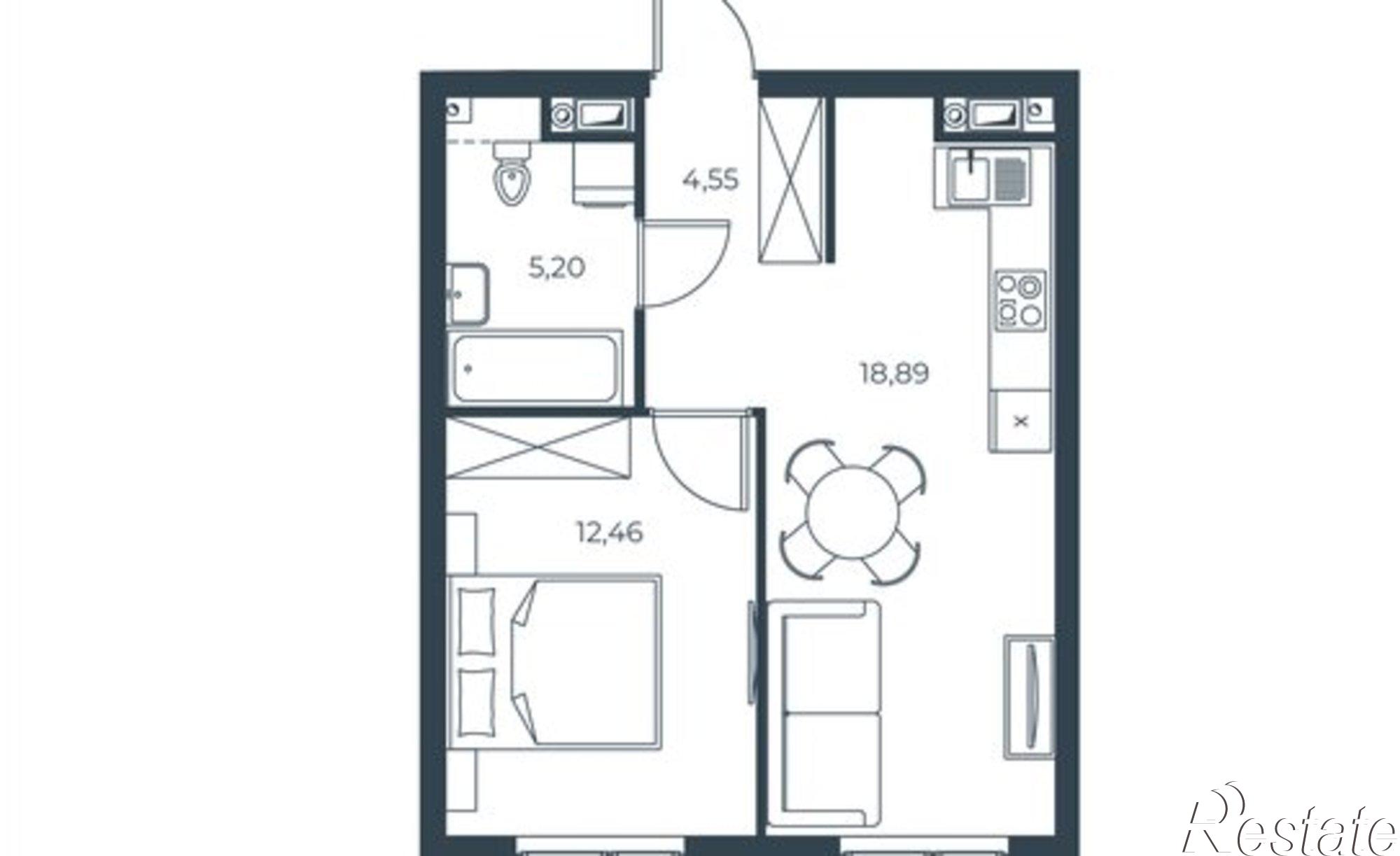 Купить квартиру за 6 710 000 рублей на Бакинская улица, 65