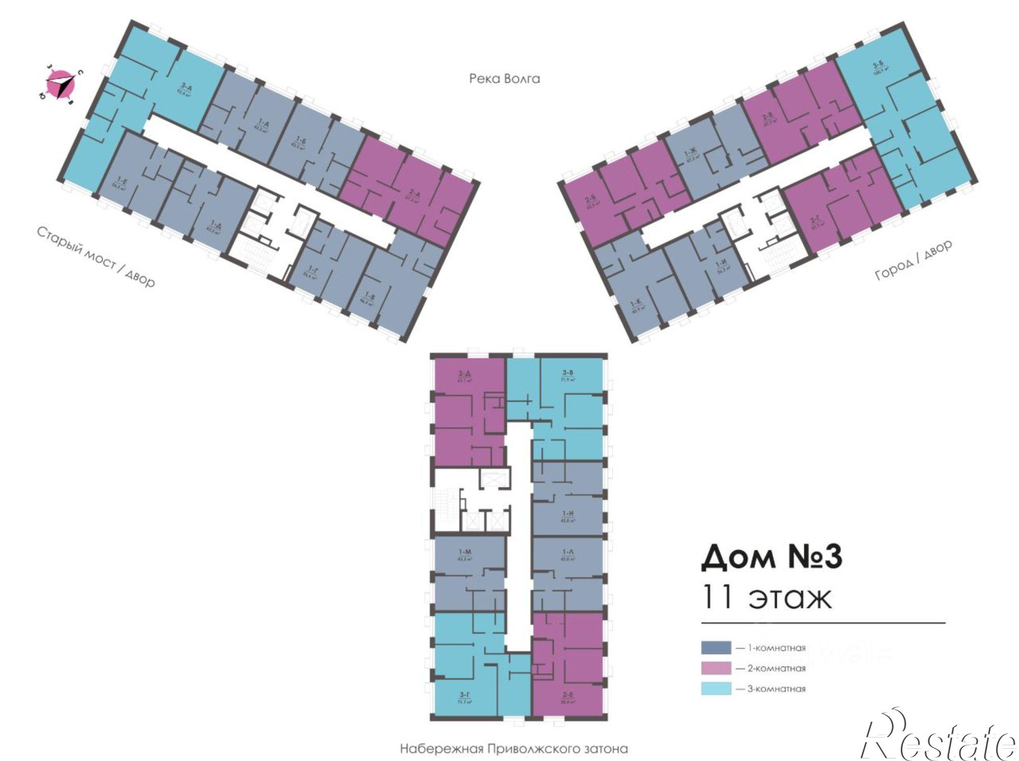 Купить квартиру за 18 936 500 рублей на ул Бехтерева, 12/3