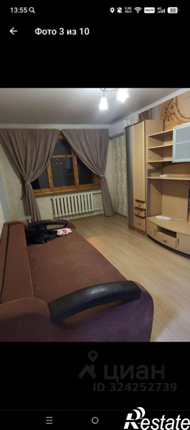 2-комн квартира улица Николая Островского, 66 к1,  д. 66 к1