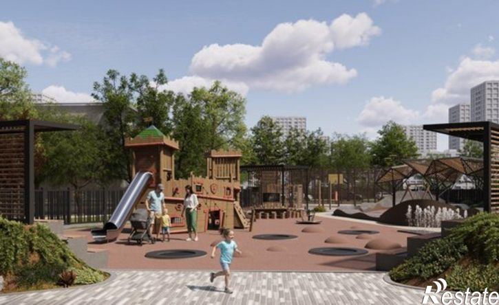 3-комн квартира в новом доме Ярославская улица, 19/19,  д. 19/19