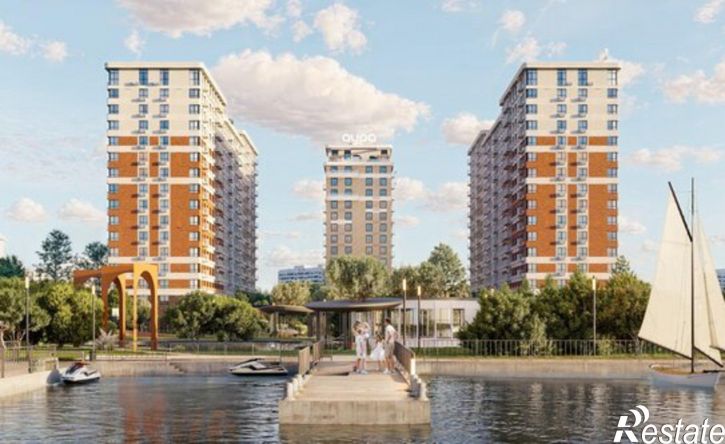 2-комн квартира в новом доме ул Набережная реки Царева, 115/1,  д. 115/1