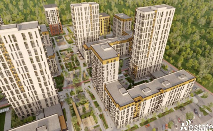 2-комн квартира в новом доме ул Латышева, 14,  д. 14