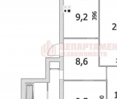 3-комн, 72кв м, этаж 7/9 ул Жилая, 5 1