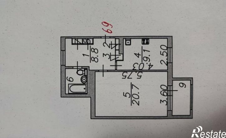 1-комн квартира ул Куликова, 13 2,  д. 13 2,  к. 2