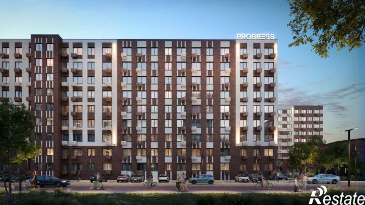 2-комн квартира в новом доме Брестская улица, 11/1,  д. 11/1