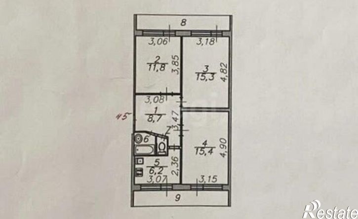 3-комн квартира ул Магистральная, 34 1,  д. 34 1,  к. 1