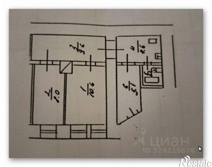 2-комн квартира улица Максима Горького, 21,  д. 21