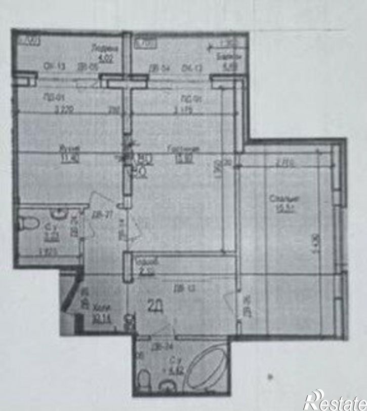2-комн квартира ул Кольцова, 4/9,  д. 4/9
