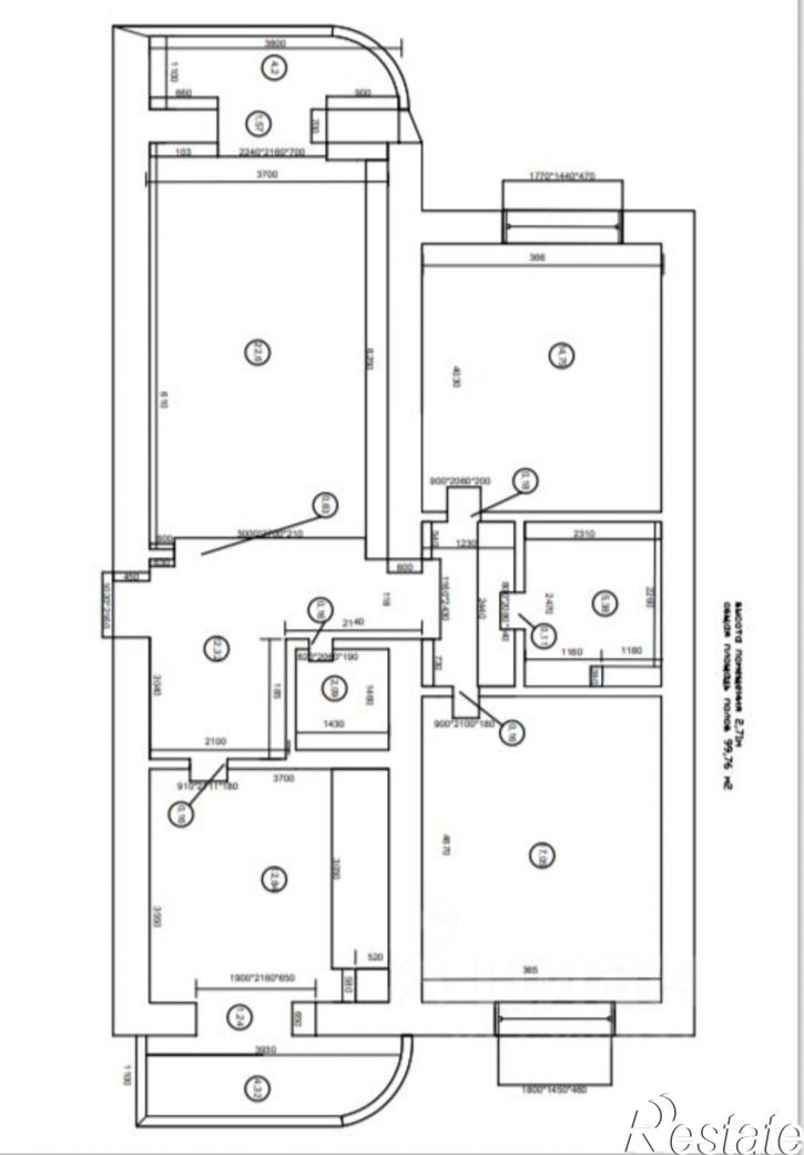 3-комн квартира ул Менжинского, 3,  д. 3