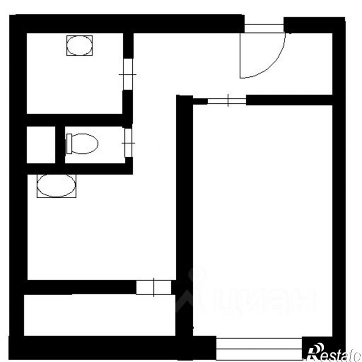 1-комн квартира улица Татищева, 11А,  д. 11А