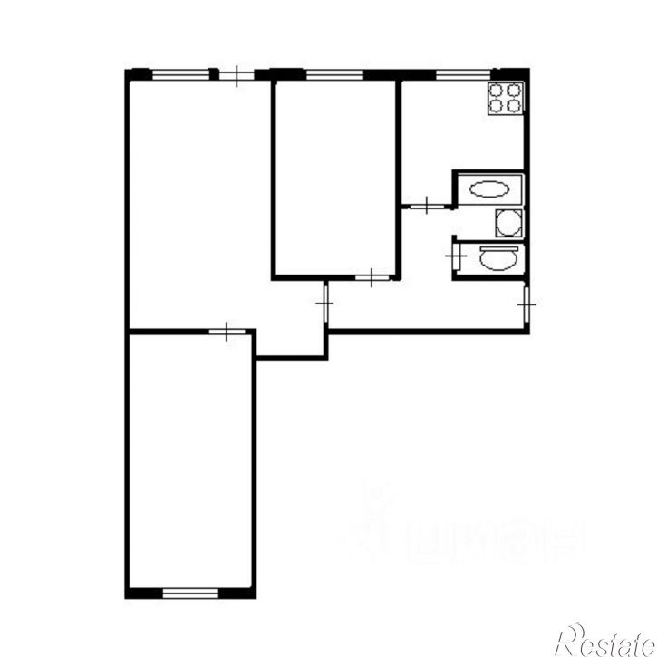 3-комн квартира улица 28-й Армии, 14 к1,  д. 14 к1