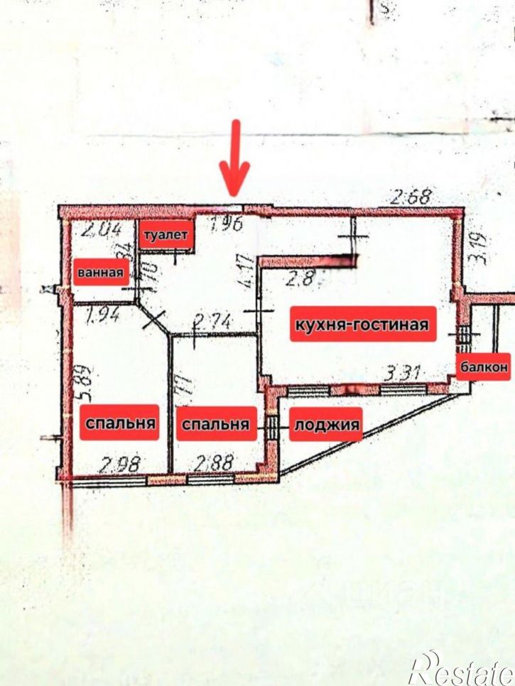 3-комн квартира проезд Воробьёва, 3 к1,  д. 3 к1