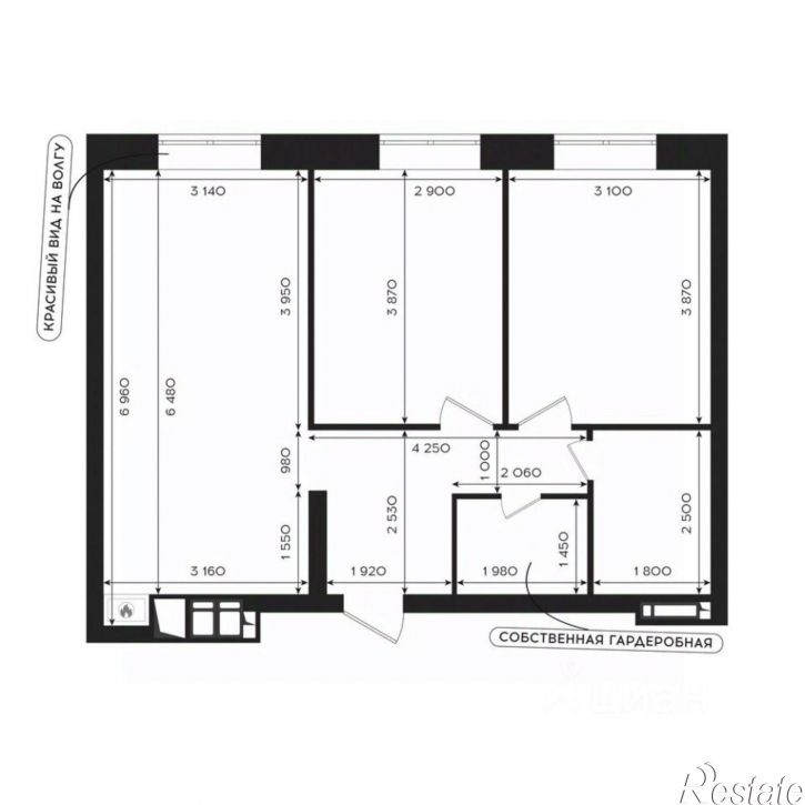 2-комн квартира в новом доме ул Савушкина, 6 10,  д. 6 10,  к. 10