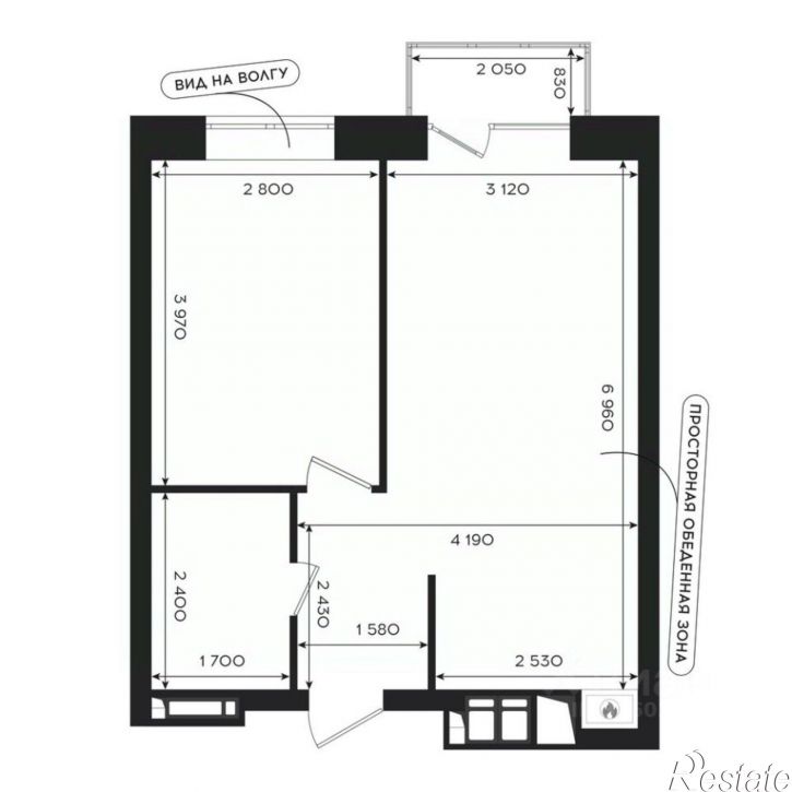 1-комн квартира в новом доме ул Савушкина, 6 10,  д. 6 10,  к. 10