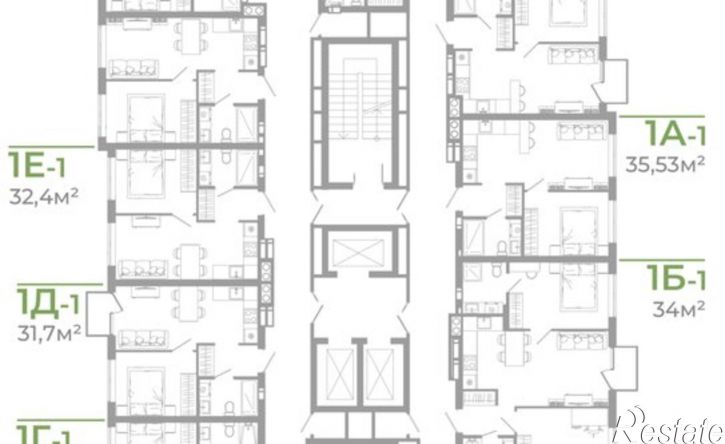 2-комн квартира в новом доме улица Космонавтов, 18/1 стр,  д. 18/1 стр