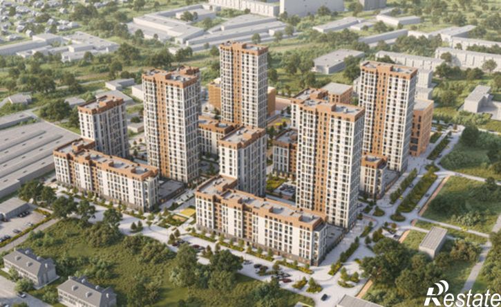 2-комн квартира в новом доме ул Латышева, 14,  д. 14