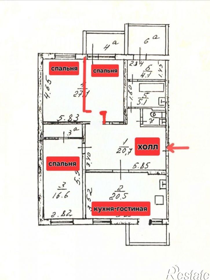 2-комн квартира ул Софьи Перовской, 99 1,  д. 99 1,  к. 1