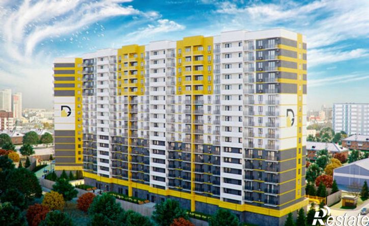1-комн квартира в новом доме ул Моздокская, 38,  д. 38