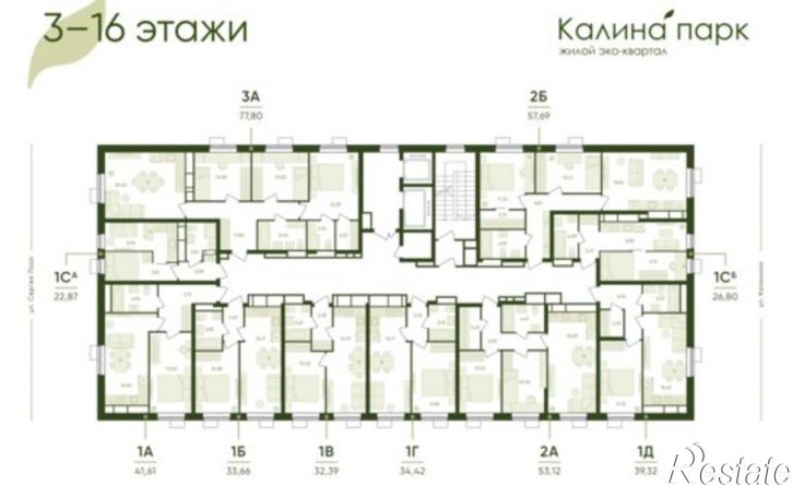 1-комн квартира в новом доме ул Лазо, 12,  д. 12