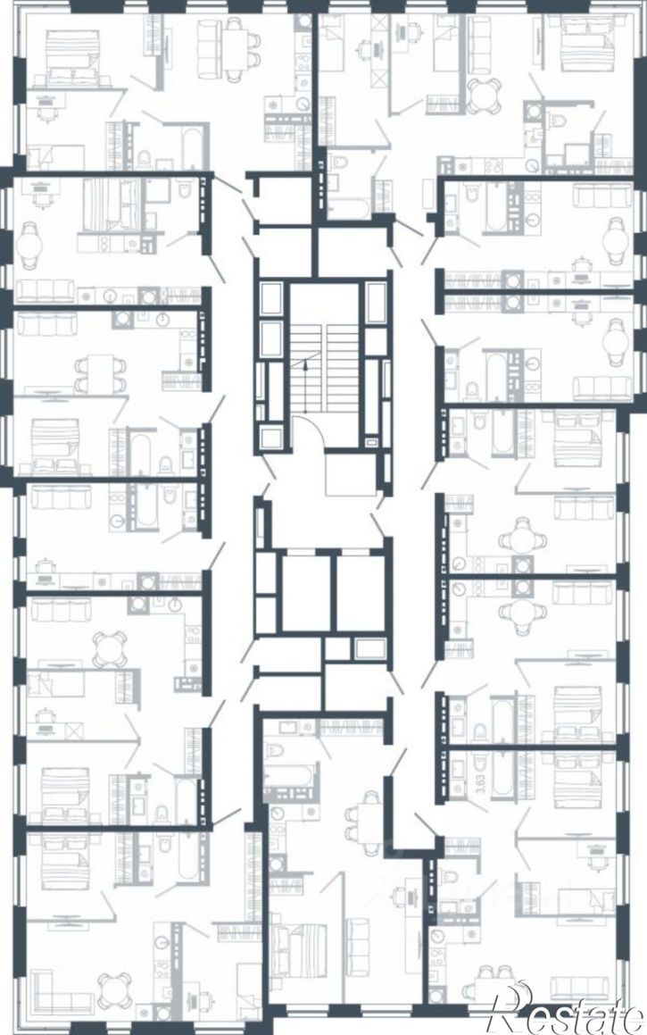 1-комн квартира в новом доме Боевая улица, 128,  д. 128