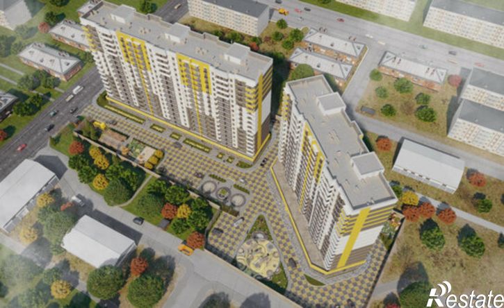 2-комн квартира в новом доме ул Моздокская, 38,  д. 38