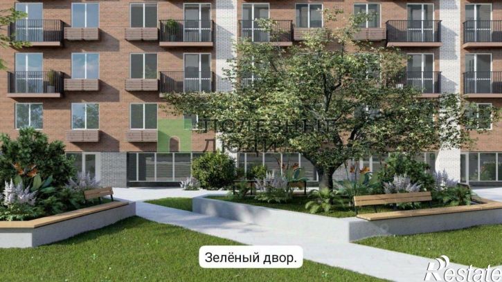 2-комн квартира в новом доме ул Капитана Краснова, 23,  д. 23