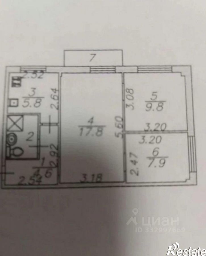 3-комн квартира ул Софьи Перовской, 107а,  д. 107а