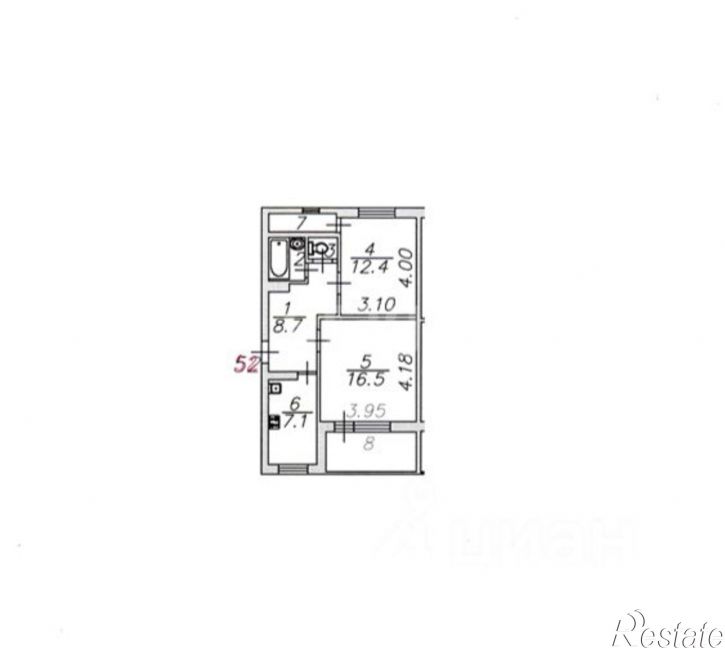 2-комн квартира ул Боевая, 83 1,  д. 83 1,  к. 1