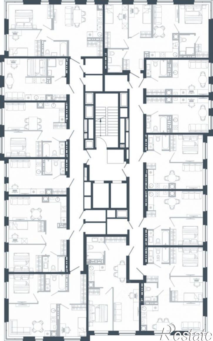 2-комн квартира в новом доме ул Боевая, 132 3,  д. 132 3,  к. 3