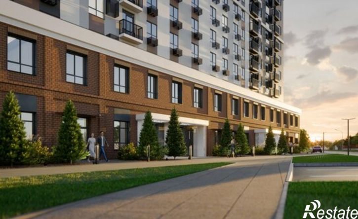 1-комн квартира в новом доме ул Николая Островского, 44 1,  д. 44 1,  к. 1