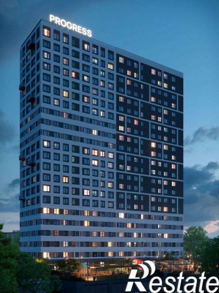 3-комн квартира в новом доме улица Татищева, 2Б,  д. 2Б
